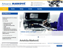Tablet Screenshot of markovic.si