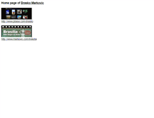 Tablet Screenshot of markovic.com